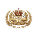 Gold Crown 'God's Royals Galaxy' Kiss-Cut Sticker — Regal Religious Emblem