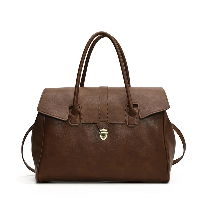MOODS Branded Luxury Top-Handle Bags for Women 2 Sized Big Capacity Boston Shoulder Crossbody Bags 2024 Latest Designer Handbags